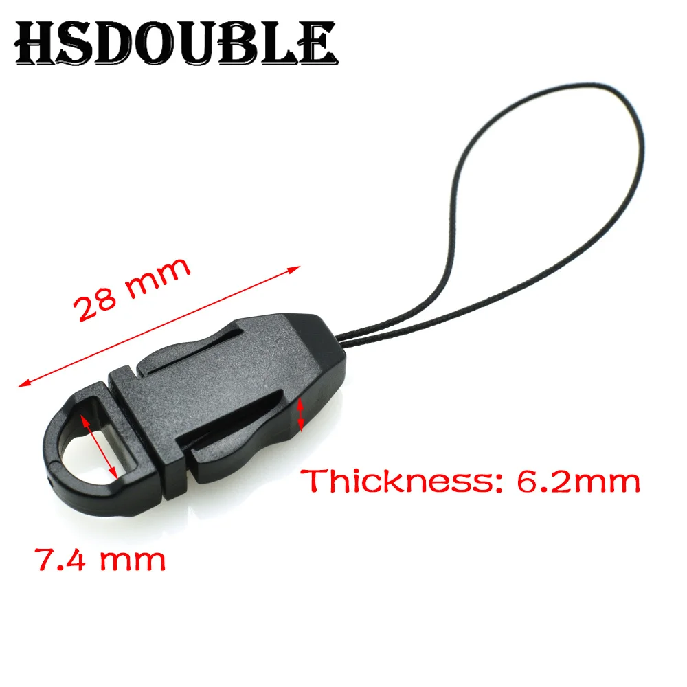 Detachable Buckle For Lanyard Worker Tag ID Card Holder Lanyard Accessories