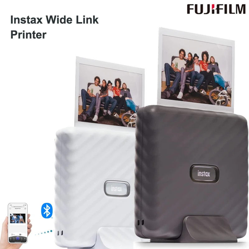 

Brand New Fujifilm Instax Link Wide Printer Smartphone Printer Mocha Gray / Ash White (Optional 210 Wide Film 20 sheets)