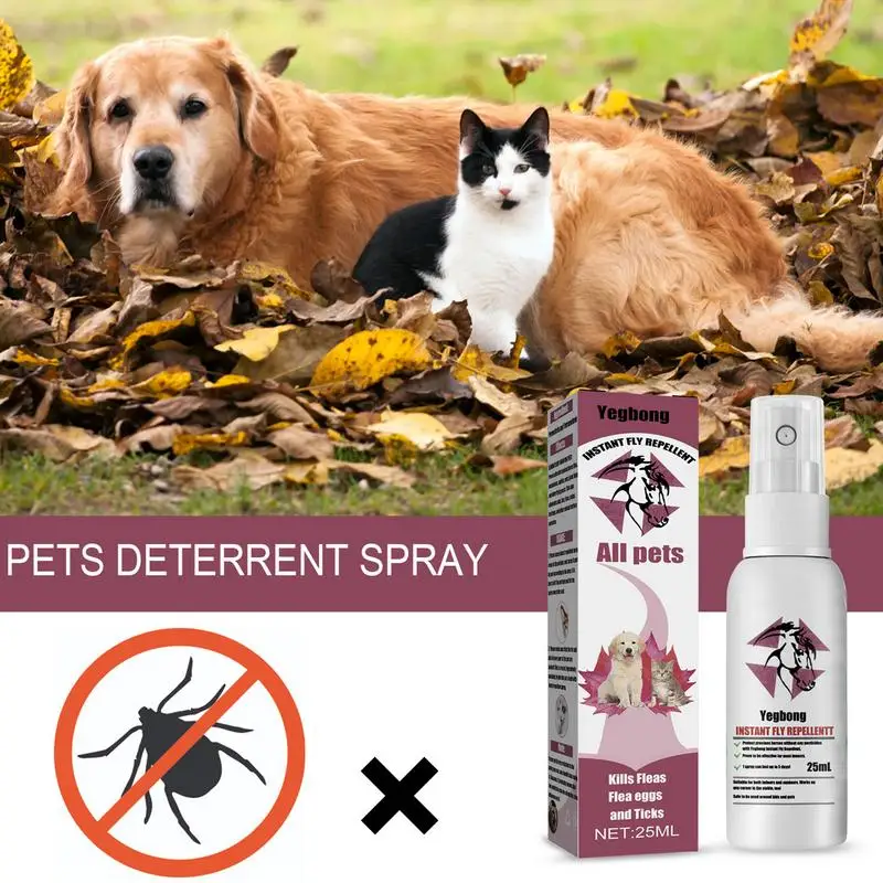 Pet Spray Natural Fleas And Ticks Dog Bedding Spray Fleas Treatments For Dogs And Home Fleas Killers Soothing Grooming Supplies