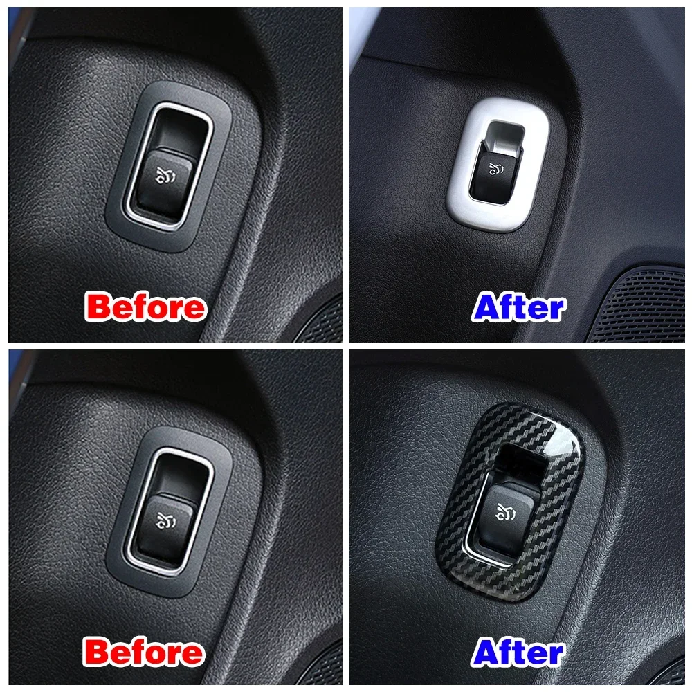 For Mercedes Benz A CLA Class W177 V177 C118 W118 2020-2022 Car Interior Part Tailgate Rear Trunk Switch Button Cover Trim