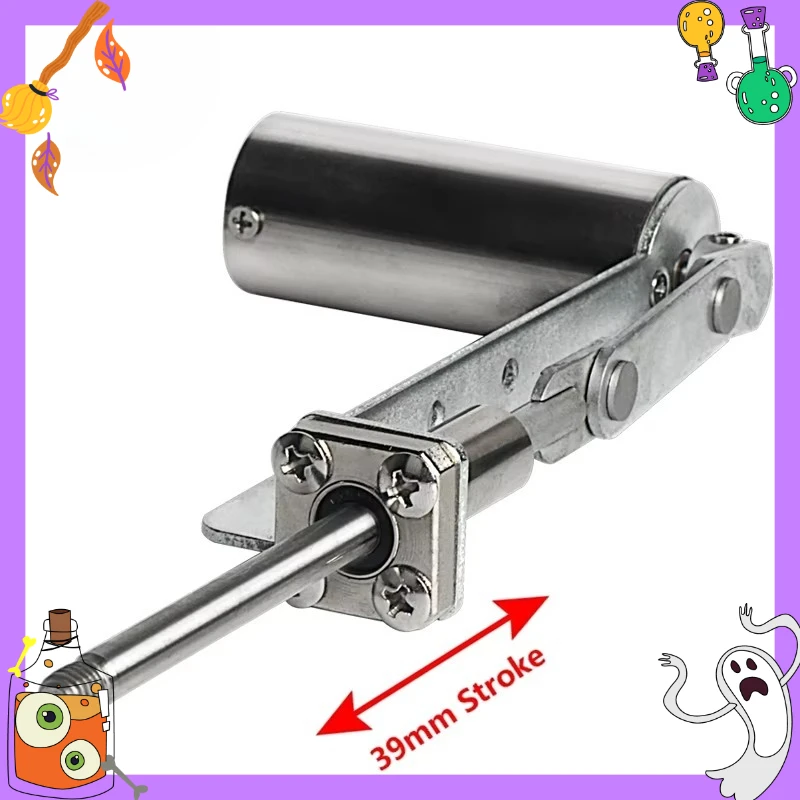 Upgrade Reciprocating Shaft All Metal Body Mini Telescopic Linear Actuator 39mm Stroke Reciprocating Mechanism Motor 30-270 Time