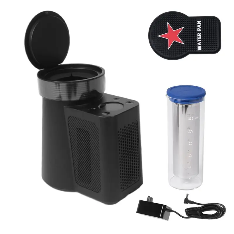 KYCOR-Electric Wine Chiller, 34°F-68°F Temperature Control Single Bottle Portable Cooler For Red/White Wine, Champagne US Plug D