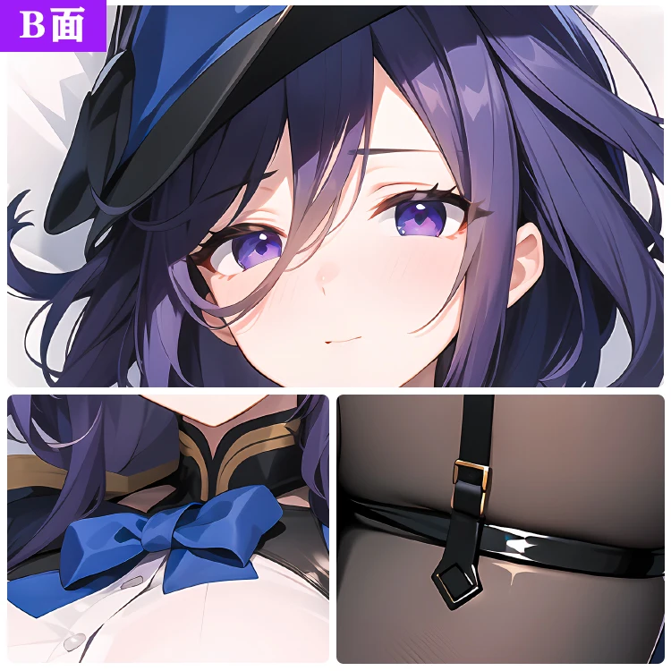 Genshin เกม Impact Clorinde คอสเพลย์สองด้านยาว Dakimakura Hing หมอน Otaku เบาะรองนั่ง Home Decor ของขวัญ