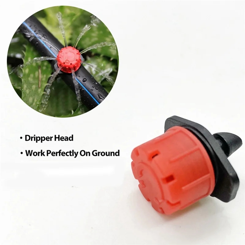 

-ABQX 1 Set Of Watering System With Dripper Replacement Parts For Irrigation Watering Device Water Plant Automatic