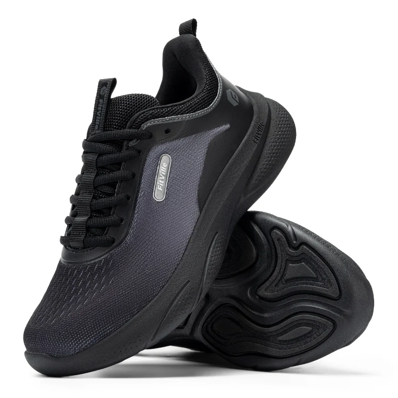 

FitVille Womens Wide Fit Trainers Lightweight Non-Slip Walking Shoes Casual Breathable Walking Athletic Sneakers For Ladies