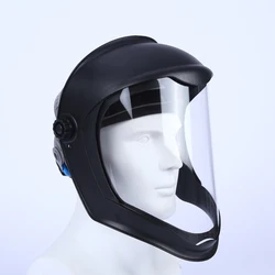 Large window protective mask, safety grinding welding mask, transparent household welding protective equipment