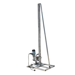 Household small electric well drilling machine high power foldable trolley drilling equipment