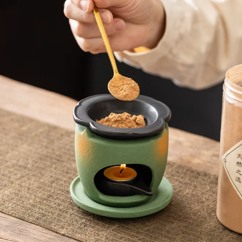 

Аромалампа и подогреватель для свечей для домашнего декора, диффузор для эфирных масел, подарок для релаксации, для спальни, гостиной, йоги