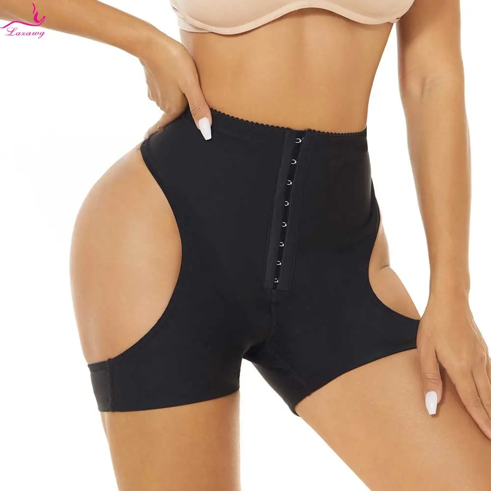 

LAZAWG Butt Lifter Panties for Women Push Up Shorts Hip Enhancer Shapewear Tummy Control Underwear Ladies Body Shaper High Waist