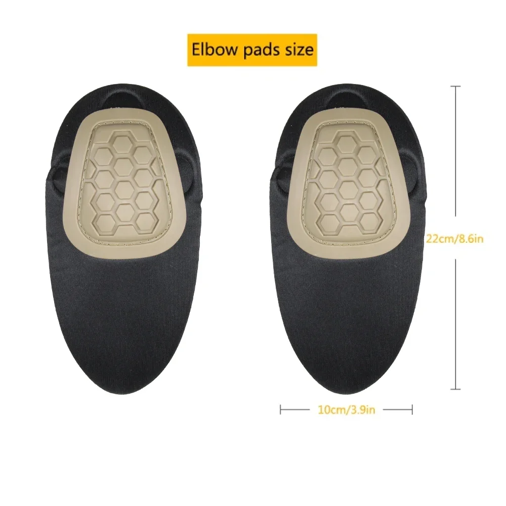 4 قطعة/المجموعة العسكرية التكتيكية الركبة الكوع وسادة مجموعة الادسنس الركبة الكوع منصات واقية القتالية الألوان سكيت الرياضة حارس السلامة والعتاد