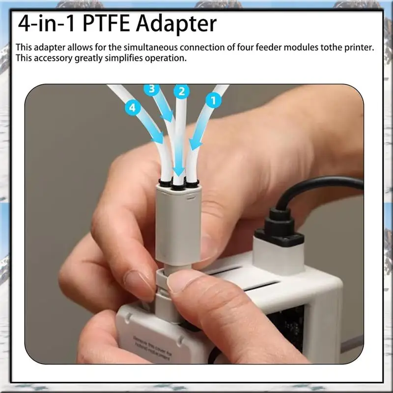 

AS59 -For Bambu Lab 3D Printer AMS Lite Filament Hub For AMS Lite Bambulab A1/A1mini A1/A1 Mini Parts