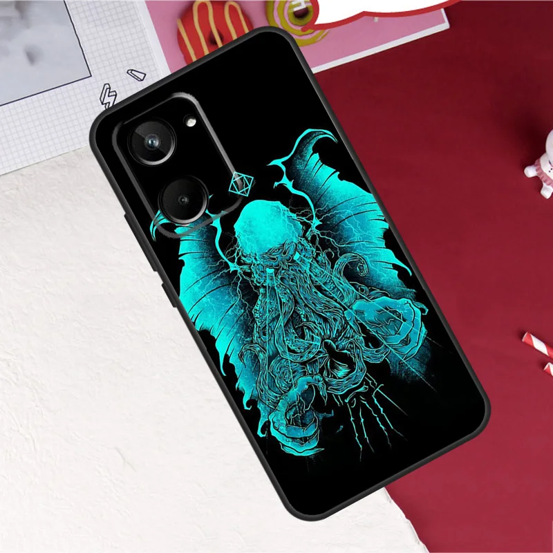 Cthulhu Mythos สำหรับ Realme 8 9 10 Pro Plus 9i C11 C15 C30 C31 C35 C21Y C25 GT Neo 5 3 2 2T 3T Master กรณี