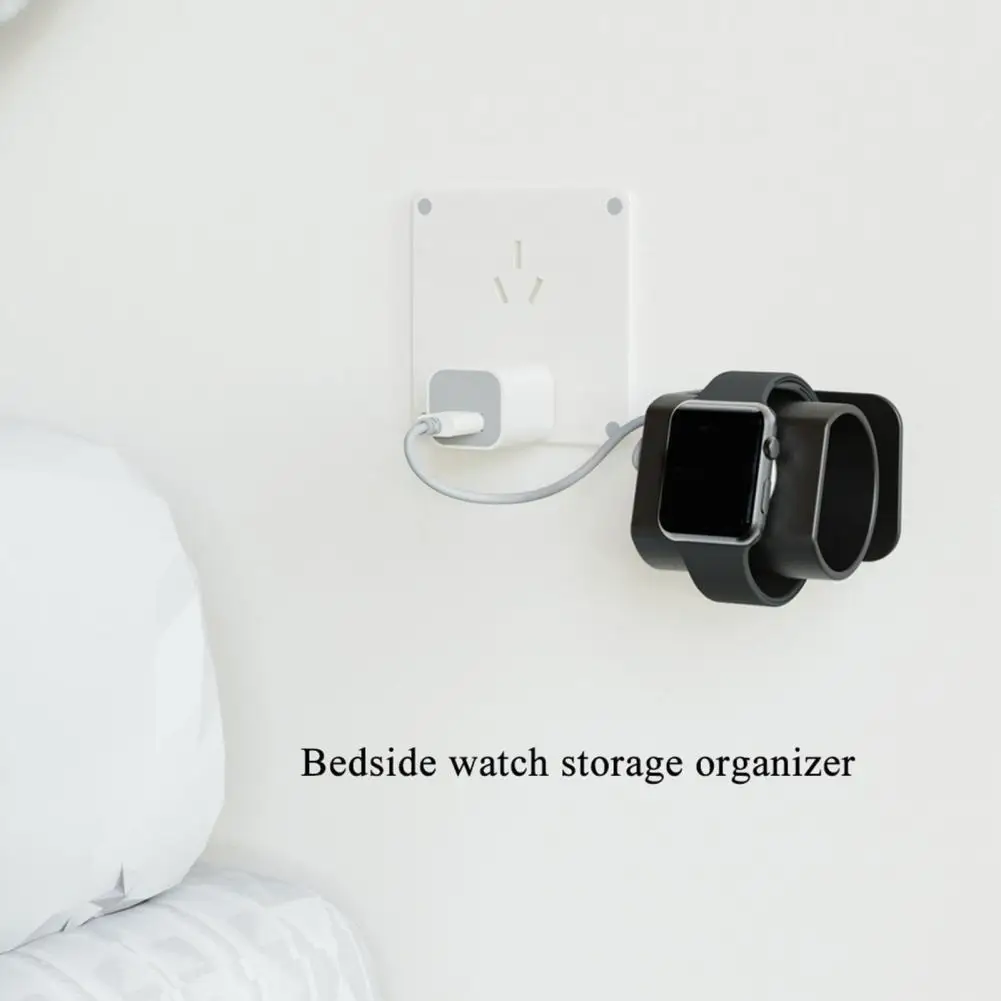Universal Desktop Charging Bracket, Assista Suporte de Parede, Cable Storage, Preciso Hole Posição Holder, iWatch 1-6 Geração