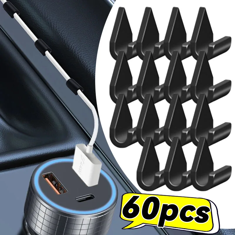 

Multi-functional Car Navigation Storage Management Clip Cable Holder Fixed Wire Clip Fastener Car Charger Data Cable Fixing Clip