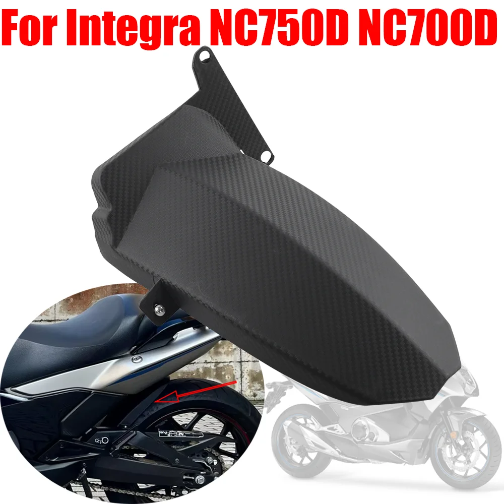 

For HONDA NC750D Integra NC700D NC750 NC 750 D NC 700 D NC 700D 750D Motorcycle Rear Fender Mudguard Extender Splash Guard Cover