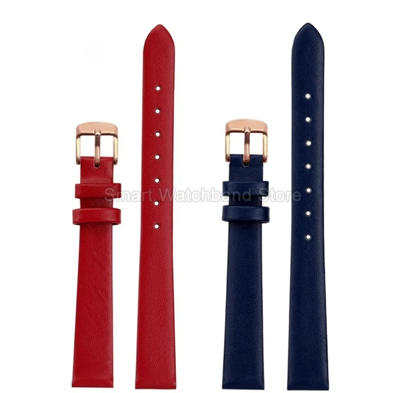 Se adapta a la muñeca, accesorios de reloj de cuero auténtico para mujer, correa de reloj Swarovski 5158517 5295326 5295358 5484373 5484067 5519226