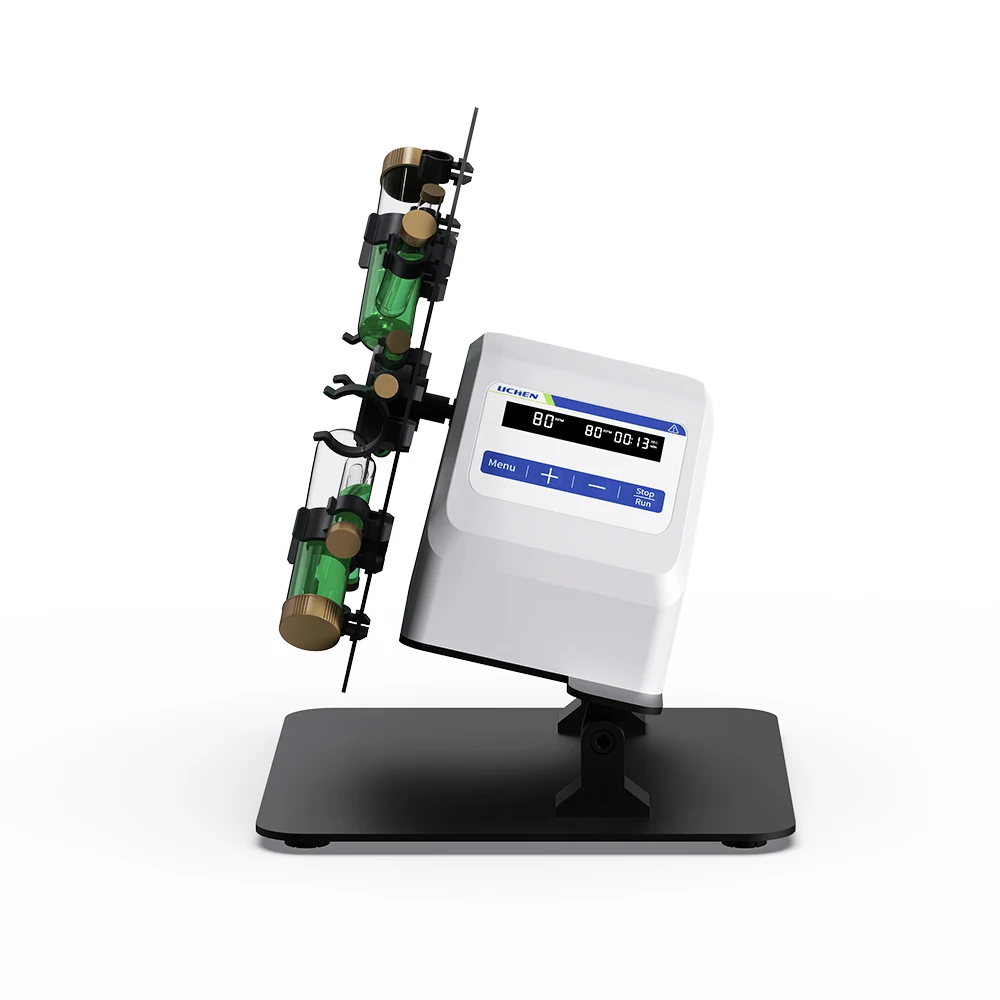 Lab Low Speed Rotating Mixer LCD Display Tube Roller Disc Long Axis Eddy Current Mixer Laboratory Sample Blending Instrument Who