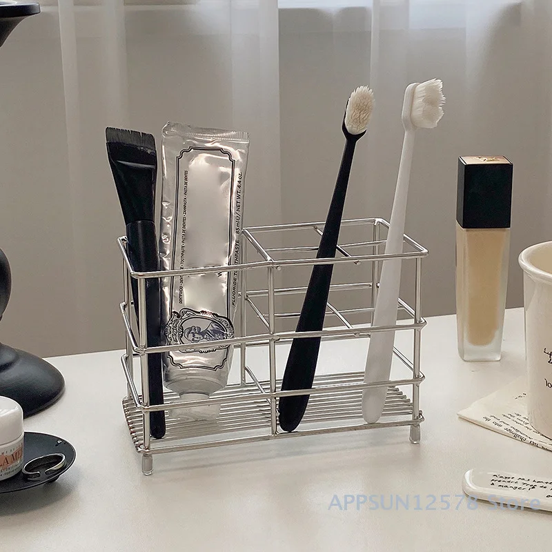 الحمام فرشاة الأسنان حامل الفولاذ المقاوم للصدأ معجون الأسنان حامل فرشاة الأسنان الكهربائية حامل المنظم الملحقات