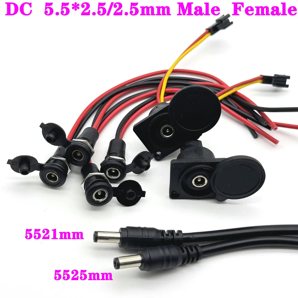 

Electric Scooter Power Charger 5521 5525 Charging Port for Kugoo M4 Pro Aerlang Sealup Scooter Parts Replacement Accessories