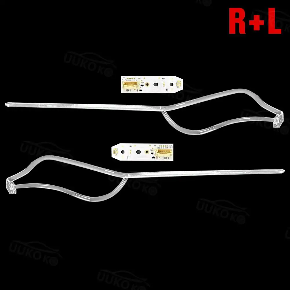 For Lamborghini Urus 2018-2022 Auto Parts Car Headlights DRL Light Strips Angel Eyes Guide Chip LED DRL Tube Board