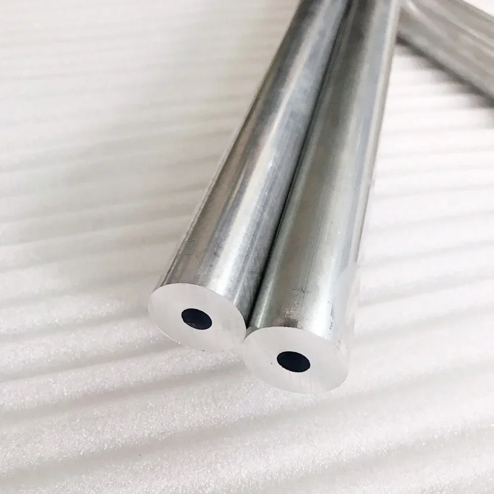 6061 Aluminum Tube Pipe OD3-26mm ID10-24mm AL Round Hollow Alloy Aluminum Tube Shaft Sleeve Pole CNC Metal DIY Customizable