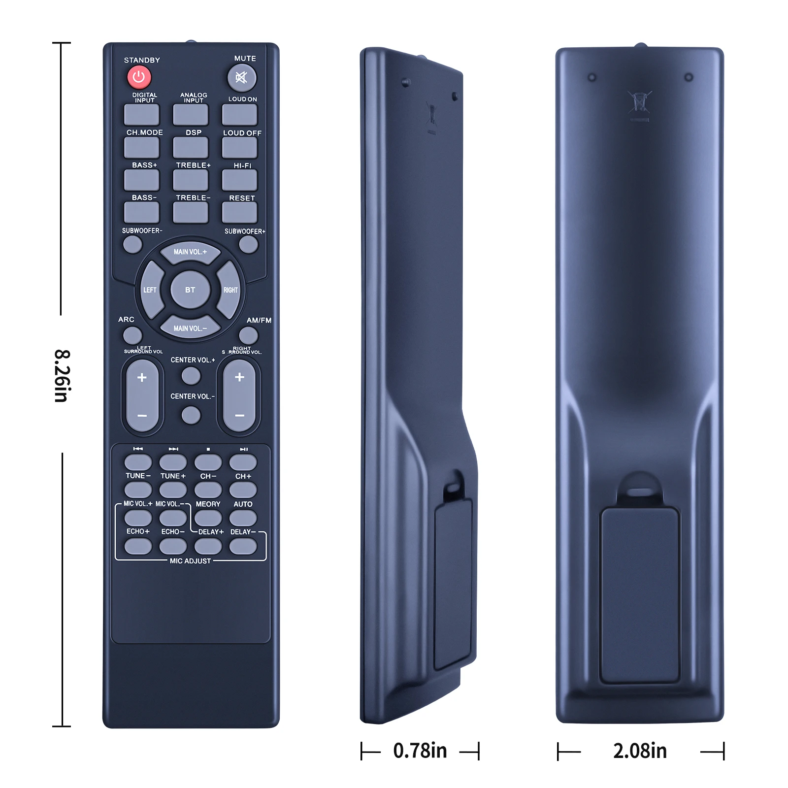 新しい PT694BT リモコン Pyle 5.2 チャンネル Hi-Fi Bluetooth ホームシアター用