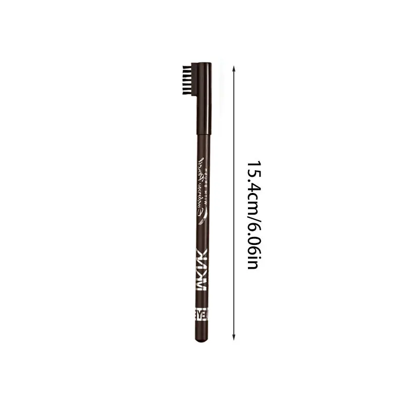 1 st Waterdicht Wenkbrauwpotlood Precieze Brow Definer Zwart Blond Bruin Wenkbrauw Pen Langdurige Make-up