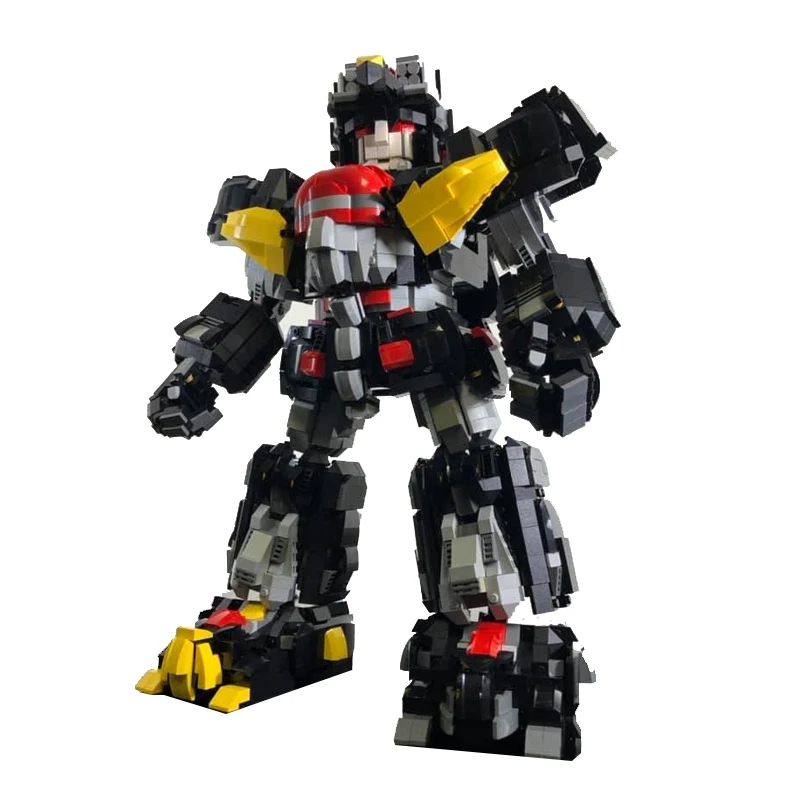 MOC-88688 انمي ياباني روبوت Gettered سوبر Turboed Dancougar اللبنات نموذج العسكرية روبوت الطوب لعبة الأطفال هدية
