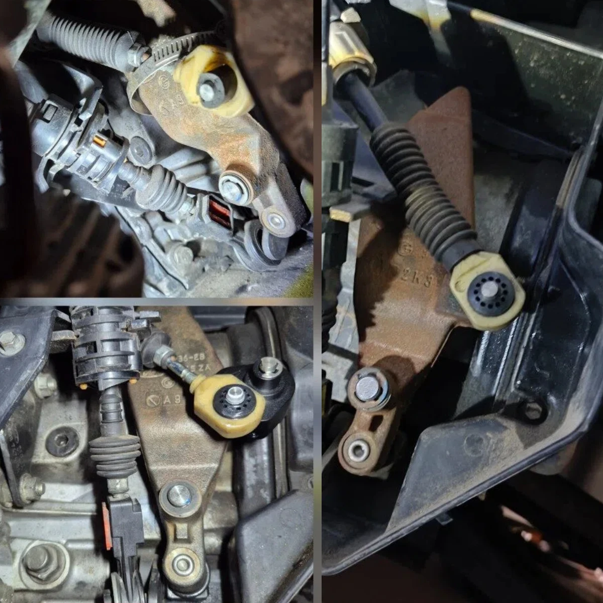 10 шт. для Renault Scenic 5 скоростей, трос коробки передач, резиновая втулка, рычаг переключения передач в сборе, ремонтный комплект, запасная часть 68001899AA