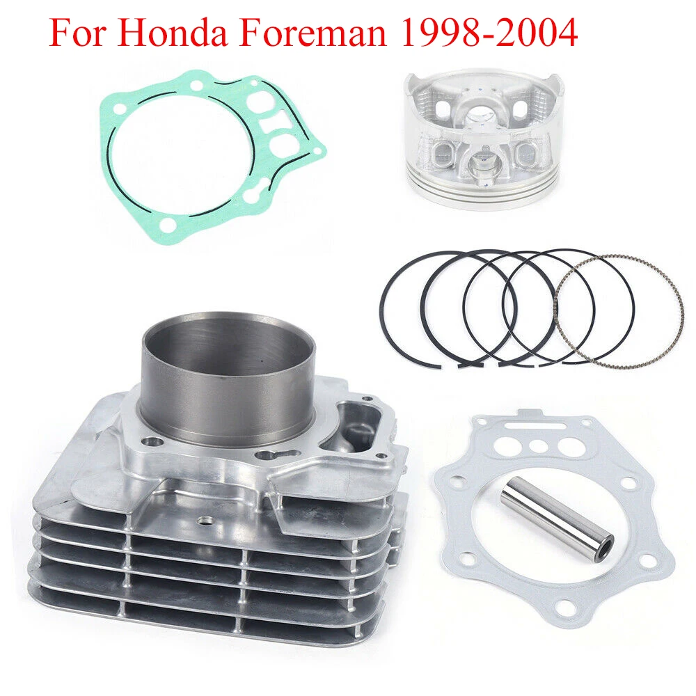 Cylinder Piston Kit for Honda TRX450 S/ES/FE/FM Foreman 450 TRX450 4x4 All Models 1998-2004 Direct Replacement  Accessories