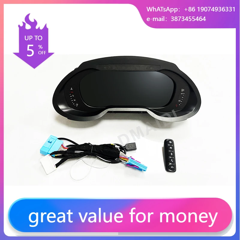 

Wholesale Price Digital Dashboard Panel Virtual Instrument Cluster CockPit LCD Speedometer A4 A4L A5 S4 S5 B8 Q5 Linux