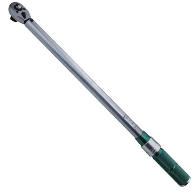 

Industrial Adjustable Mechanical Manual Ratchet Torque Wrench 500N.m 3/4" Drive
