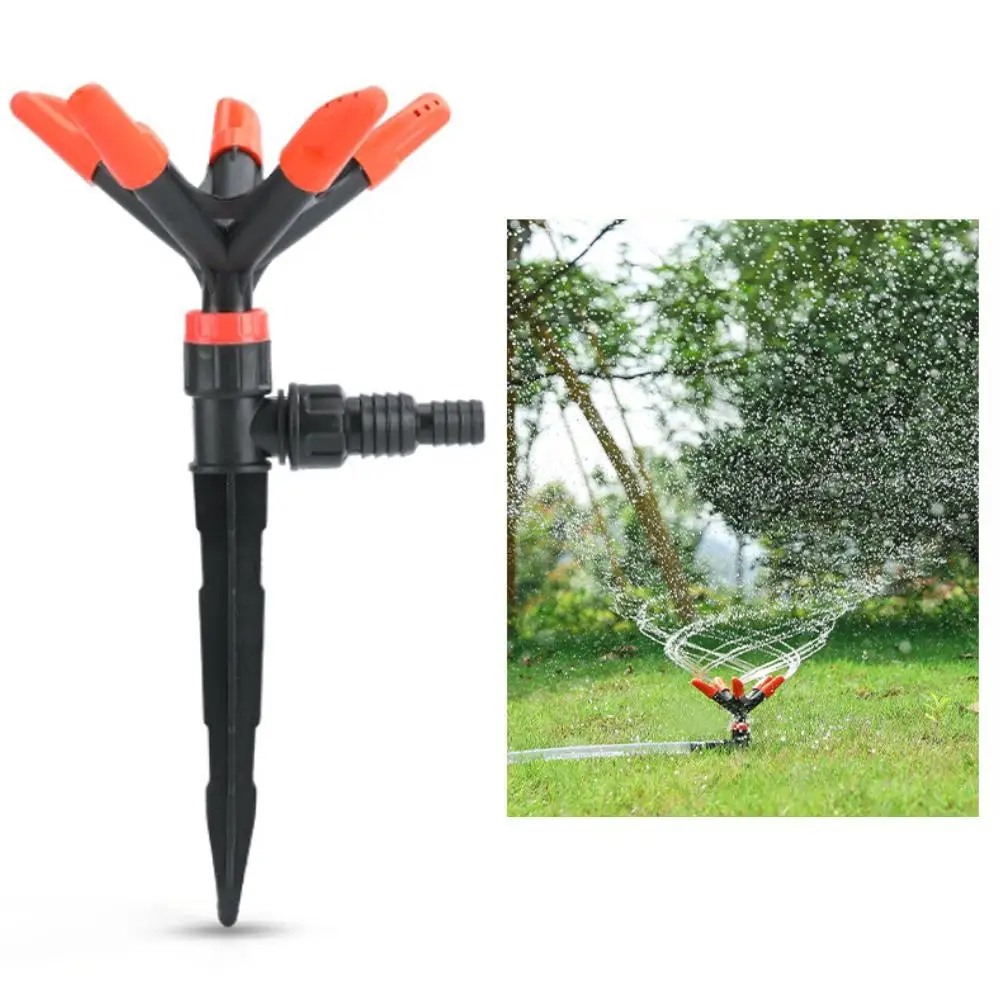 

Garden Sprinkler 360°Automatic Rotating Lawn Sprinklers Water Sprinkler for Lawn Yard Garden Watering System Gardening Supplies