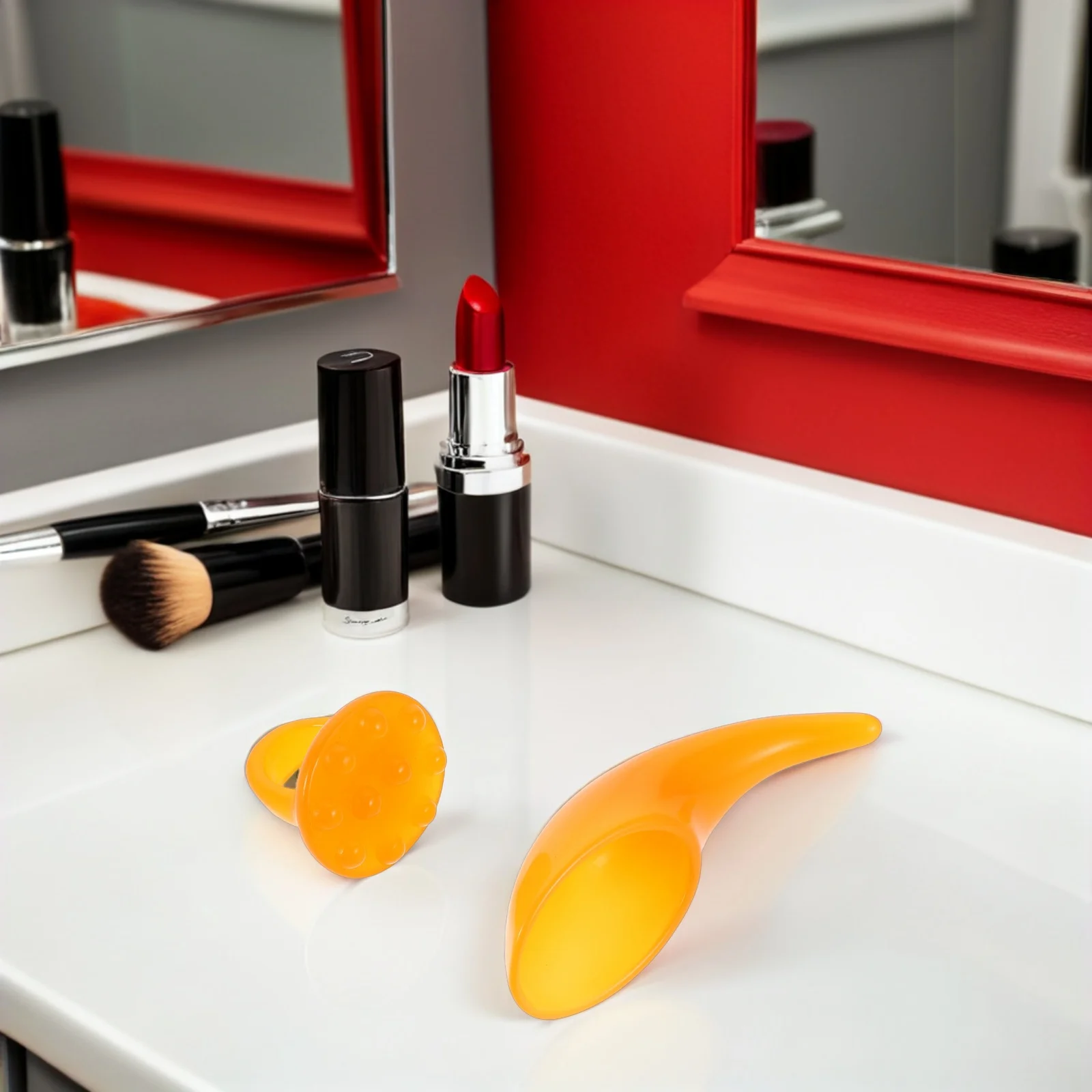 2 قطعة مدلك الوجه للعناية بالبشرة غوا شا أداة تدليك الوجه والرقبة المحمولة غير مزعجة تصميم لطيف أداة تدليك الوجه #6