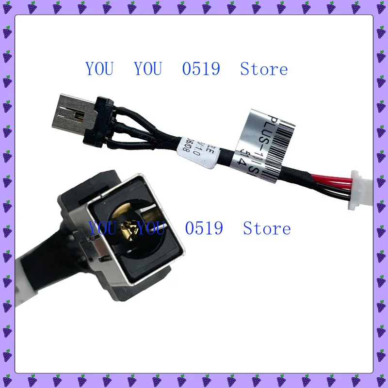 Cable de alimentación CC para ordenador portátil Lenovo IdeaPad FLEX 14IML/15IWL Flex 5-1470/5-4570 320S-15ABR 520-14IKB 7000-15