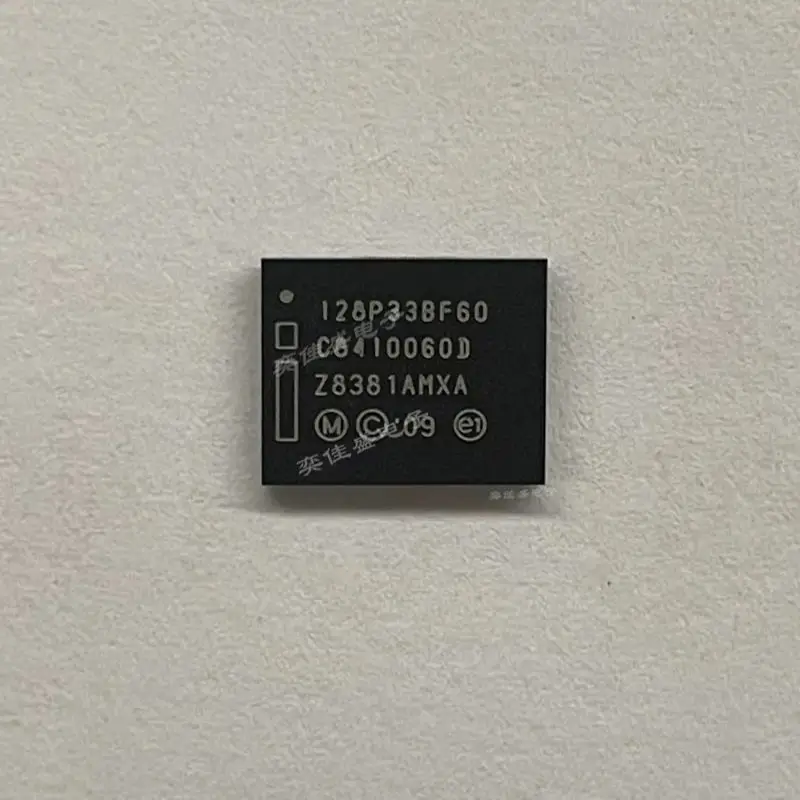 5pcs-20pcs PC28F128P33BF60D BGA64 Silkscreen 128P33BF60 NOR Memória Flash Brand New