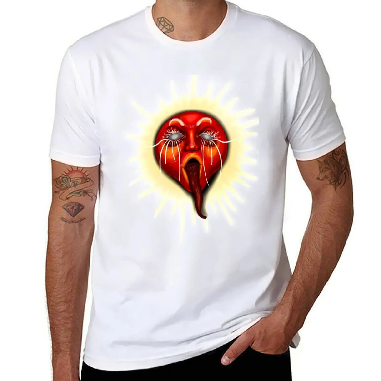 

Sol Alt Sun El T-Shirt Soft Casual Short Sleeve Cotton Tee