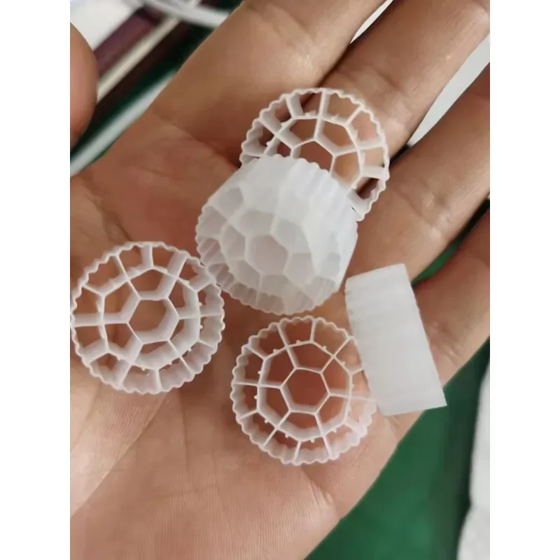 MBBR Moving Bed Biofilm Reactor Media for Aquaculture Fish Pond Wastewater Treatment with PE Material Core Motor Component