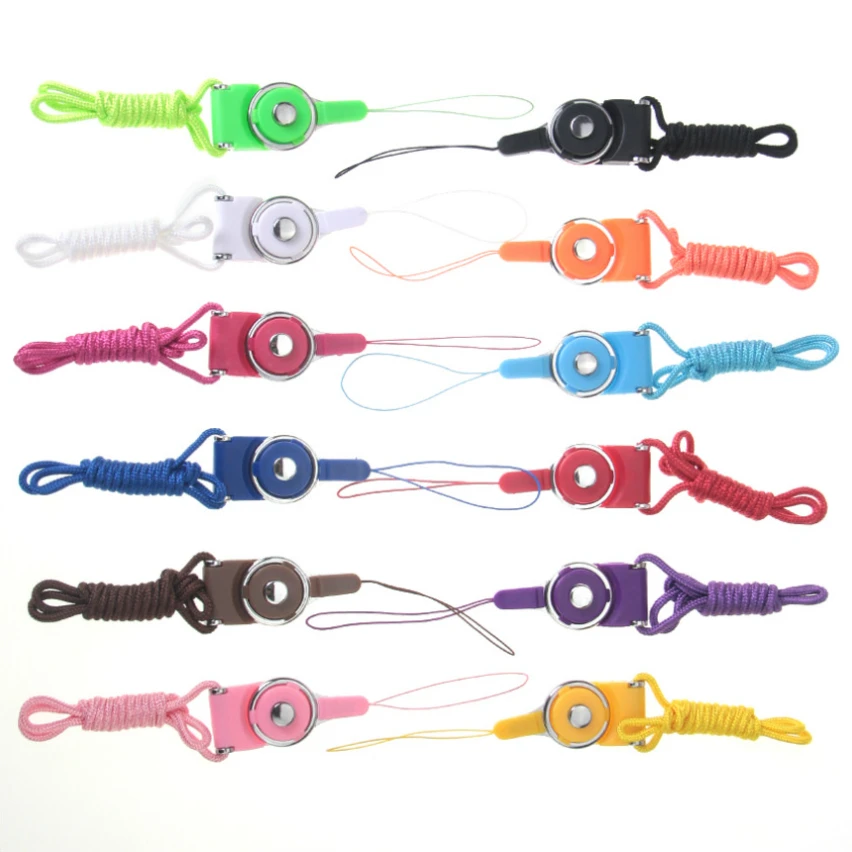 

500pcs Multi-function Detachable Mobile Phone Straps Rope for iPhone Samsung Xiaomi Key ID Badge Holder Long Lanyard Neck Strap