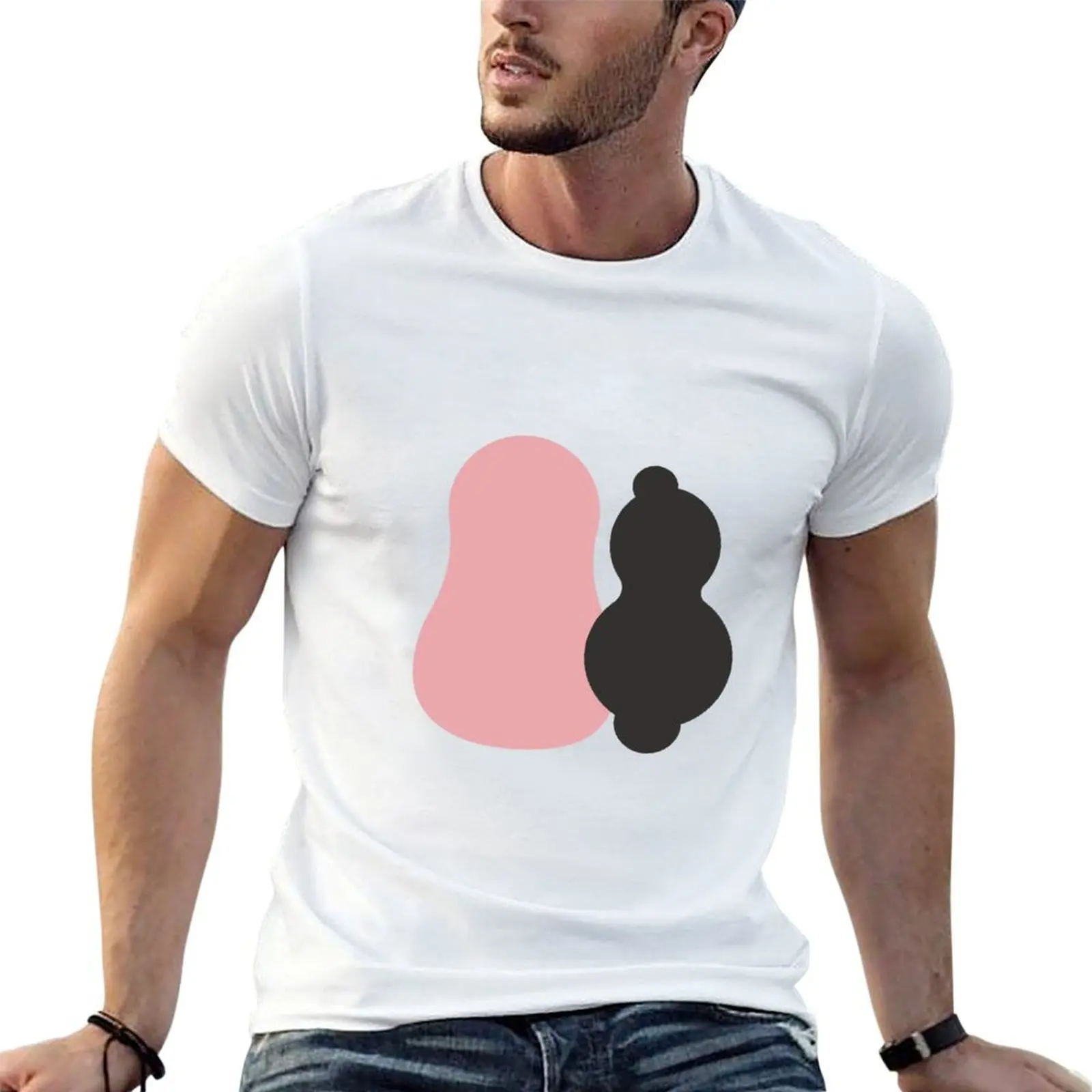 

Abstract man and woman T-Shirt funny t shirts cotton t shirt man cotton T-Shirt