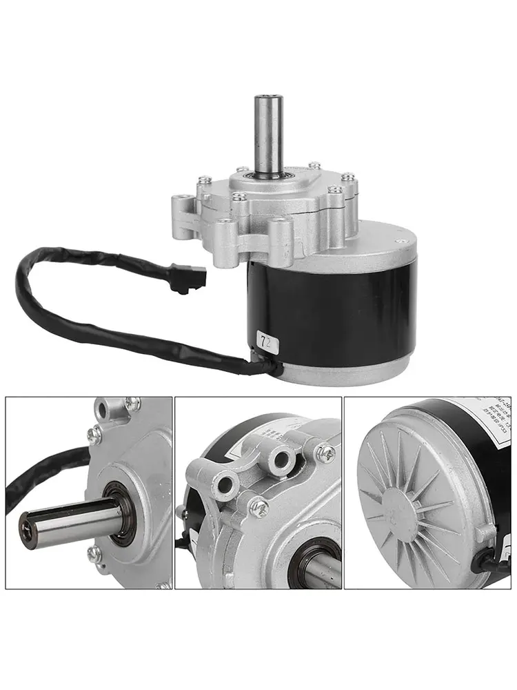 250W 24V 75RPM 120RPM Rolstoelmotor DC Geborsteld Hoge Torsie Rolstoel Reductiemotor voor Elektrische rolstoel - afbeelding 2