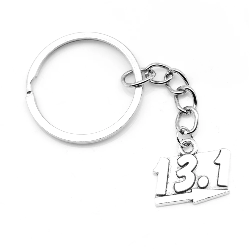 1 Piece 17x19mm Sports Keychain Key Ring Gift For Wedding