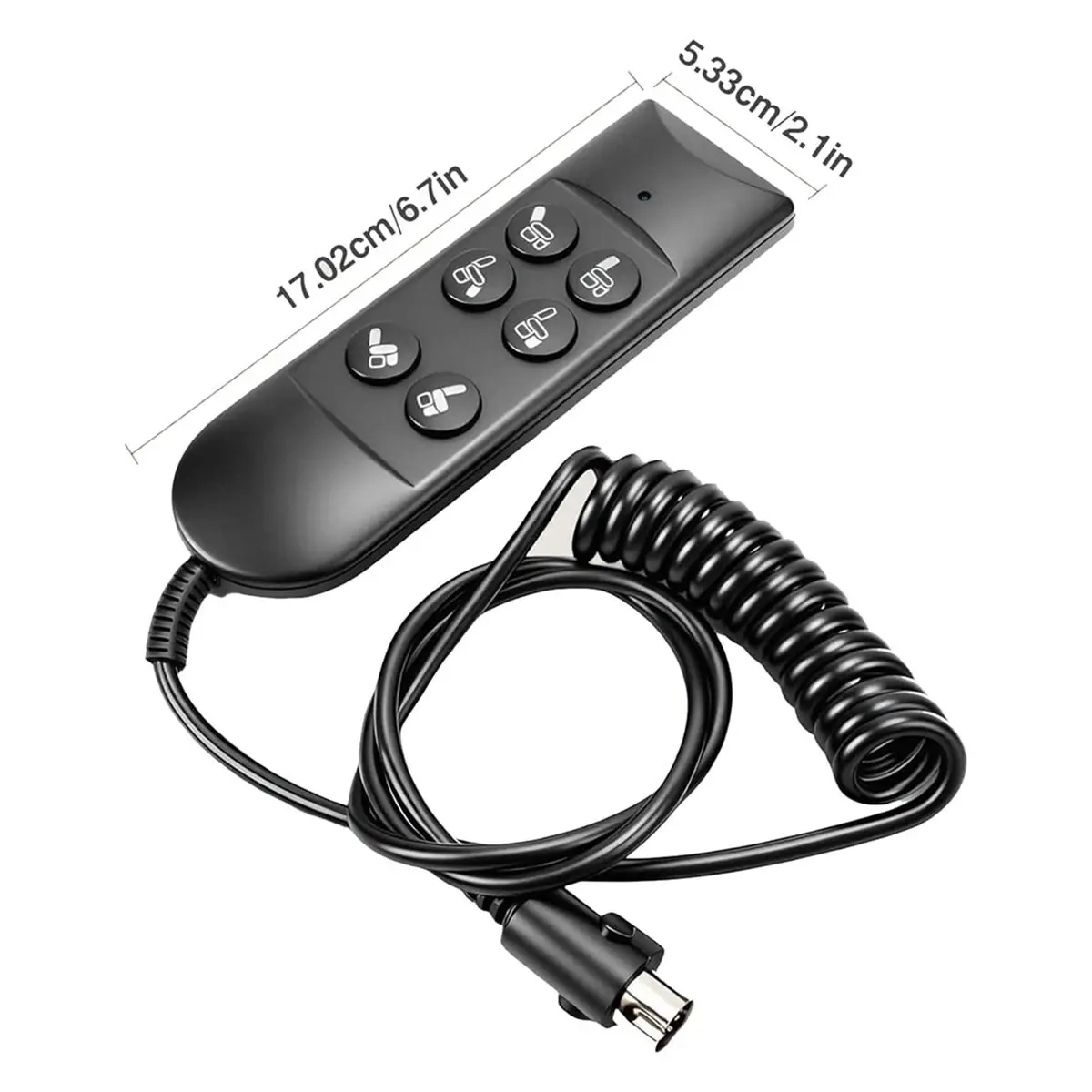 A99X Electric Recliner Controller Lift Chair Button 6 Button 5 Pins Hand Switches Sofa Lift Controllers for Home Appliance