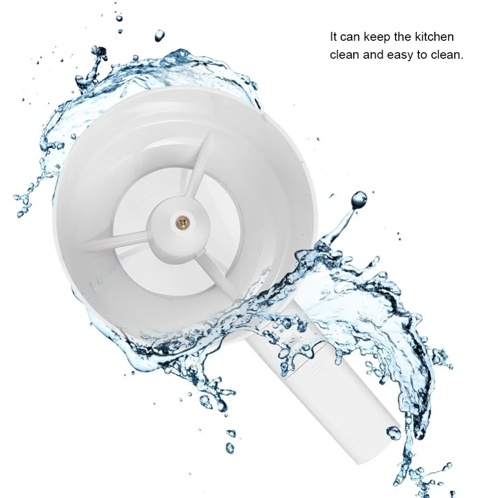 PP Electric Flour Sifter Stainless Steel Inner Core Handheld Flour Sifter Battery Operated Baking Flour Sifter Home Kitchen