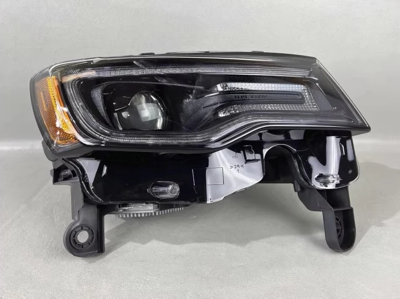 Для Jeep Grand Cherokee 2014-2015 водитель фар слева с черным корпусом AFS