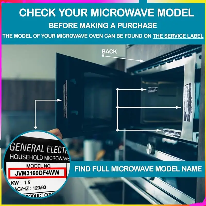 M04K 2 قطعة استبدال فلتر الفحم الميكروويف ل GE JX81L WB02X11550 فلتر الميكروويف فلتر الكربون الهواء للمطبخ