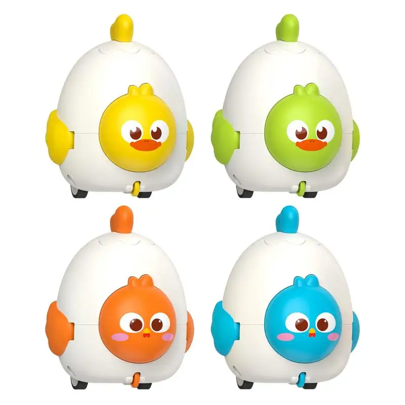 

Pull Back Vehicles For Boys Funny Sliding Toy With Ejectable Pet Egg Cute Collision Ejection Toy Small Cartoon Vehicle For Kids