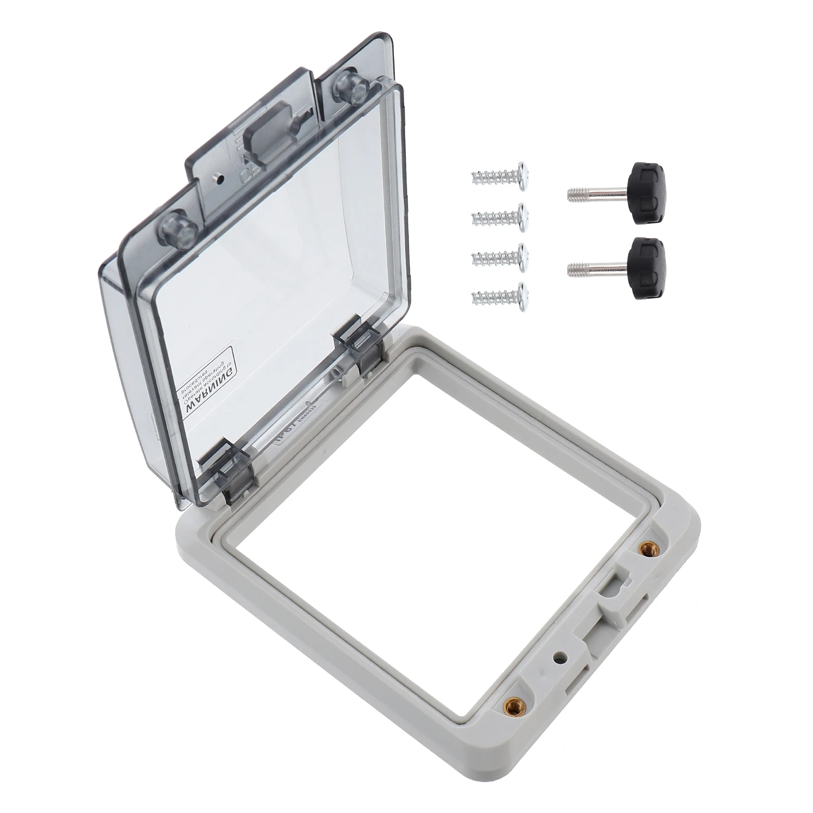 

Waterproof 5 Way Circuit Breaker Distribution Box Outdoor Grey Cover No Burrs Exquisite Workmanship Easy Installation Household