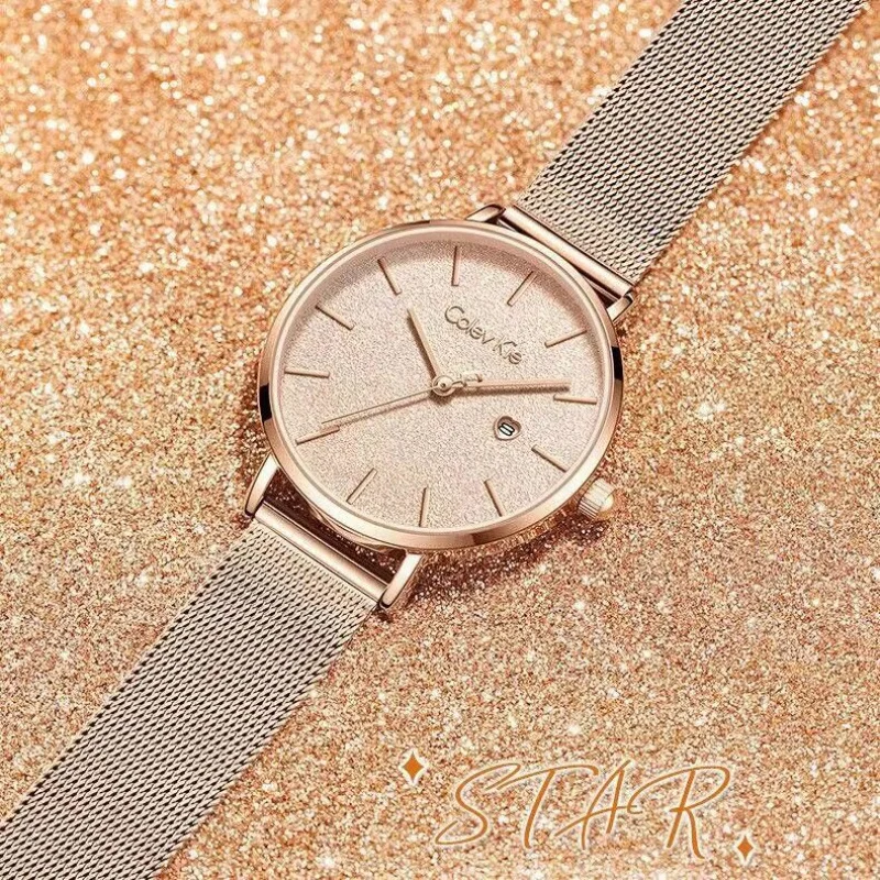 ColevKieSmall Gypsophila Watch Women's Fashion Waterproof Women's Watch Creative520Valentine's Day Girlfriend