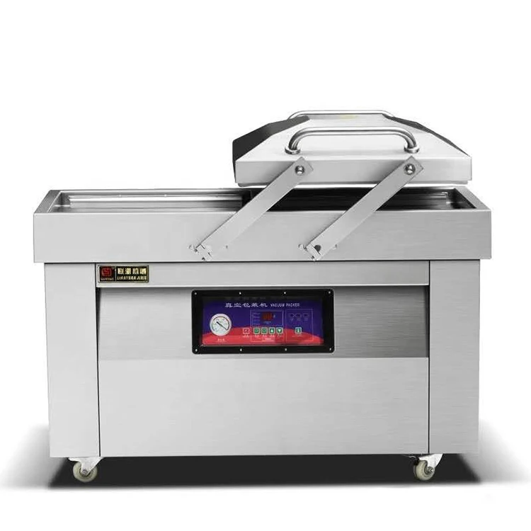 DZ 400 Double Chamber Vacuum Packing Machine Commercial Automatic 304 Food Stainless Steel Vacuum Packing Machine For Food